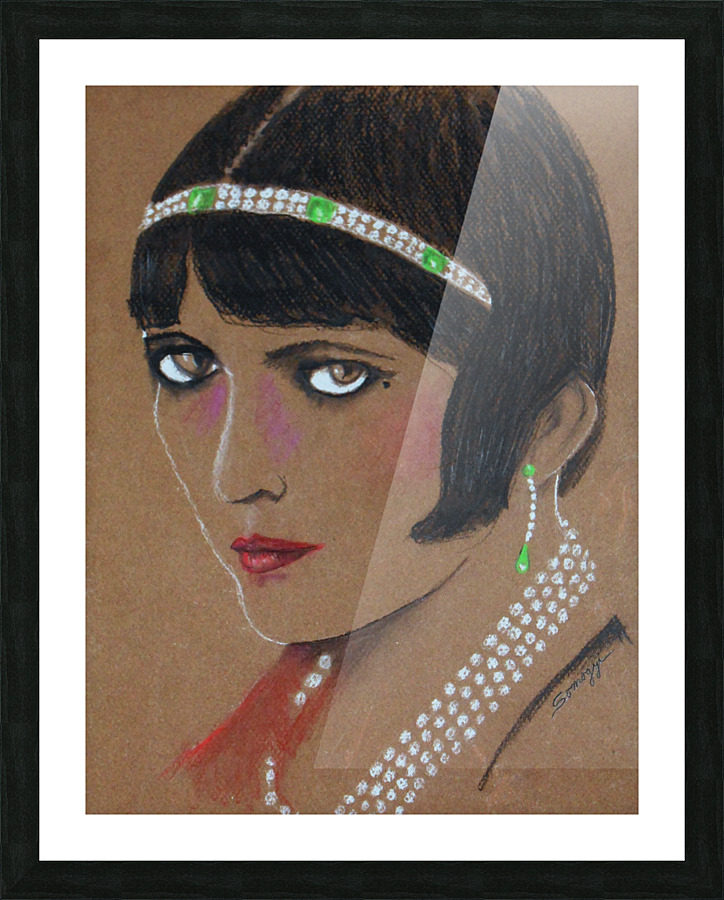 Pola Negri Picture Frame print