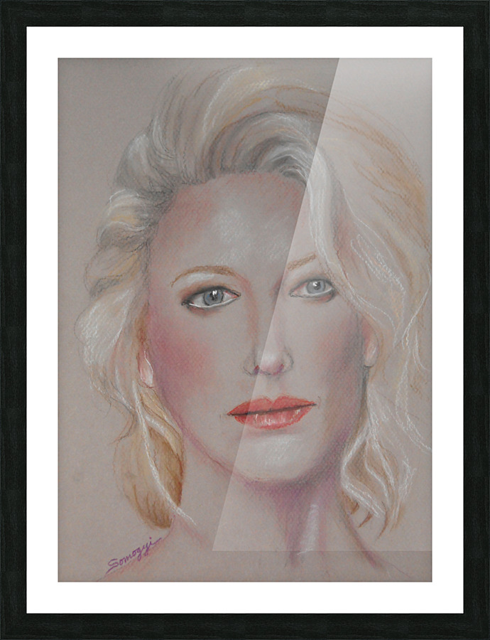 Cate Blanchett Picture Frame print