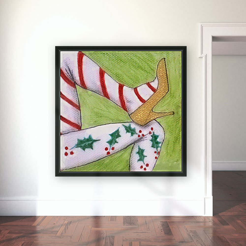 Christmas Legs Reproduction