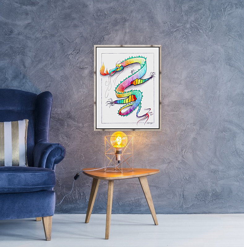 Technicolor Dragon Reproduction