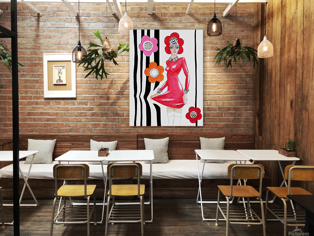 Sixties Redhead No. 4 Reproduction