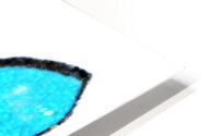 Turquoise Stiletto HD Metal print