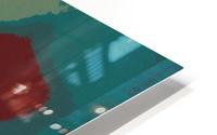 Buddha Altar -- Verdigris & Peach HD Metal print