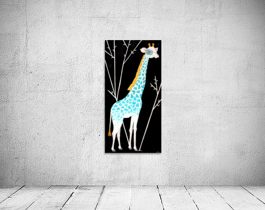Gentle Giraffe Wall Preview