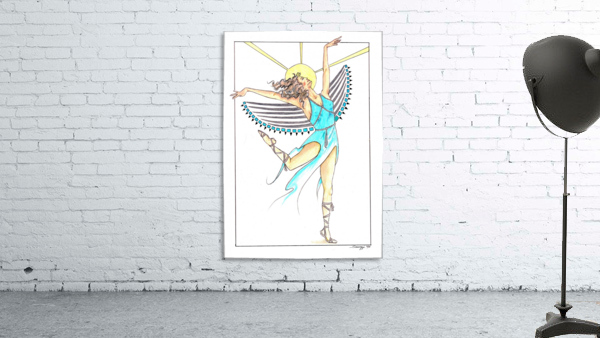 Blue Angel Wall Preview
