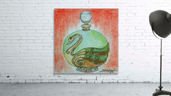 Bottled Swan Wall Preview