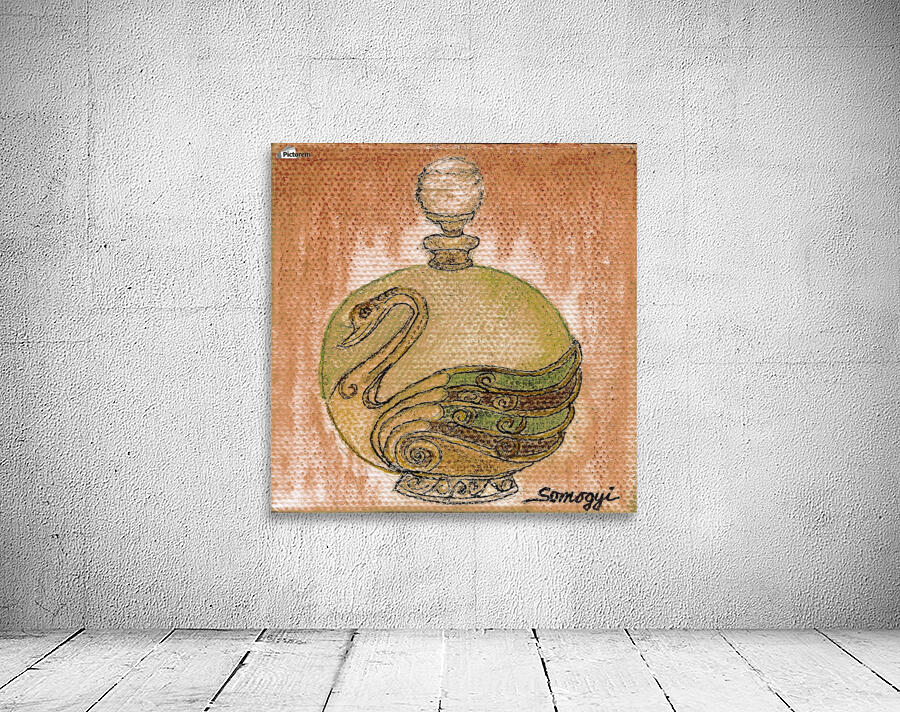 Bottled Copper Swan Wall Preview