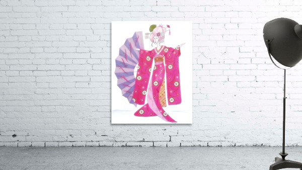 Geisha Barbie Wall Preview