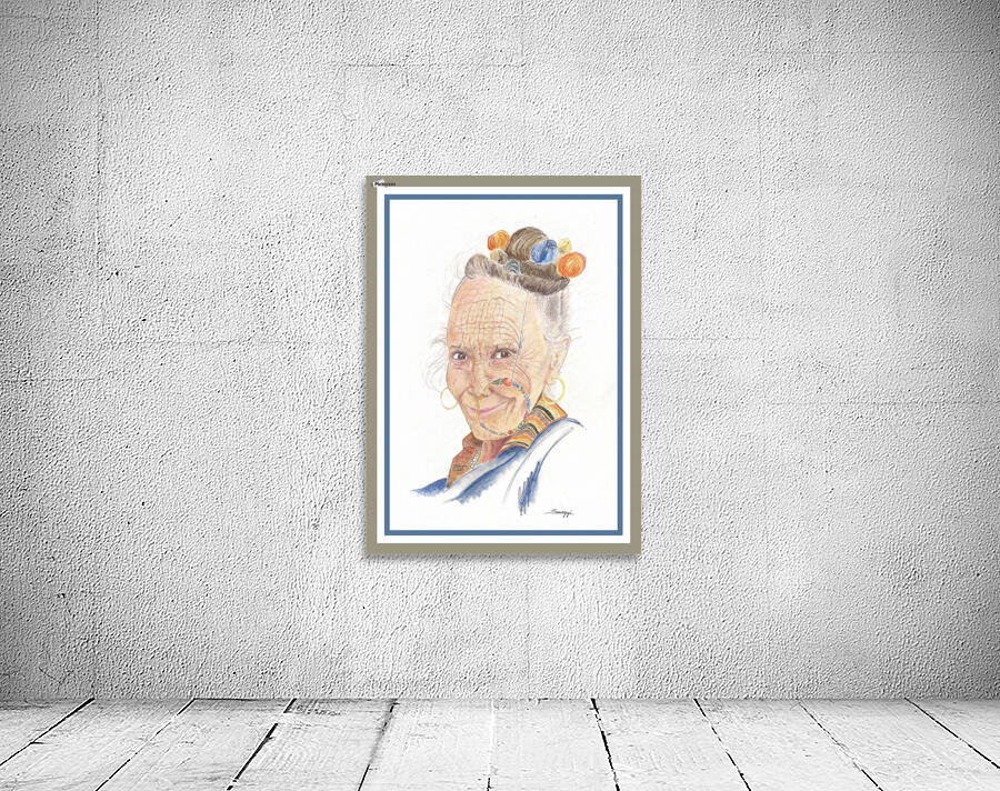 Himalayan Smile Lines Wall Preview