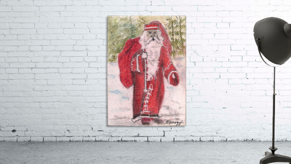 Santa Stroll Wall Preview