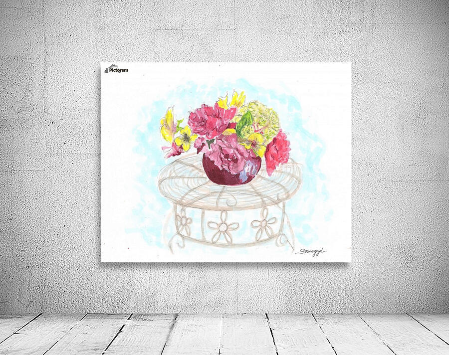 Silk Flowers Wall Preview
