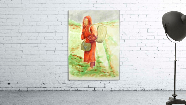 Bundled and Barefoot Wall Preview