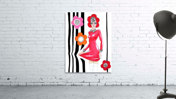 Sixties Redhead No. 4 Wall Preview