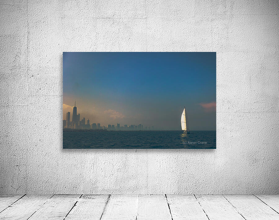 Sailboat on Lake Michigran Wall Preview