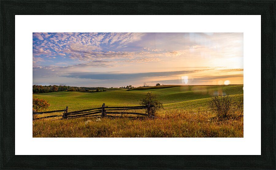 Sunrise Picture Frame print