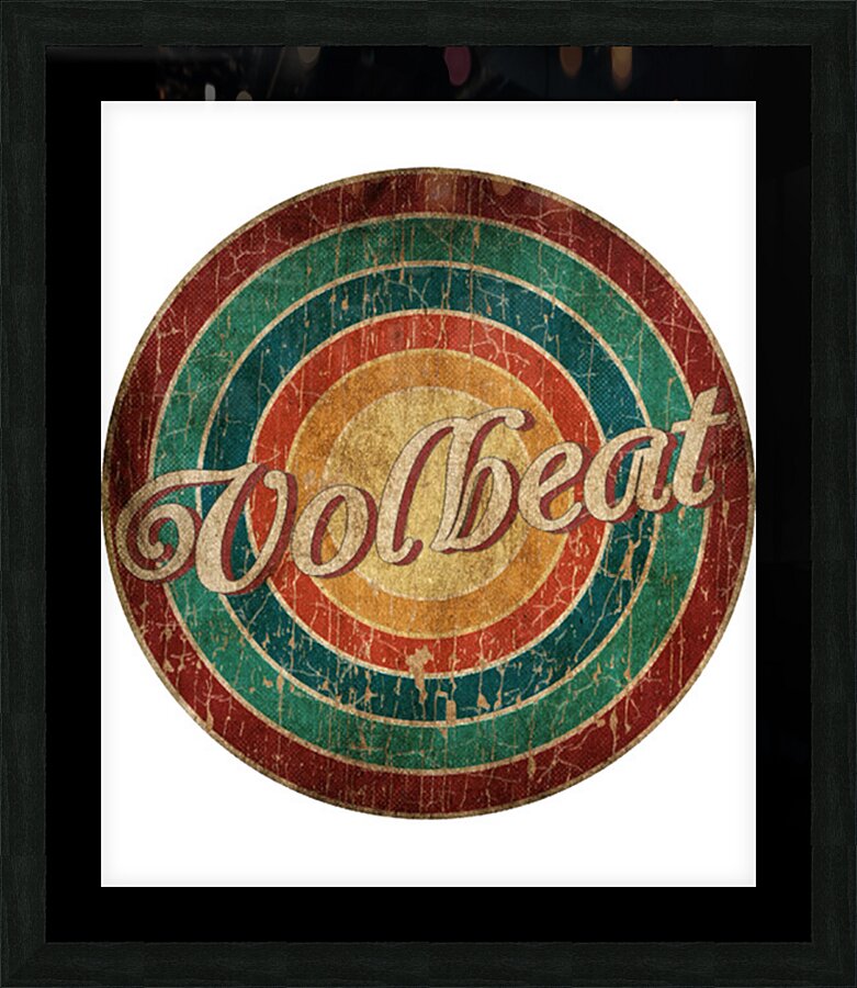 Volbeat 5 Picture Frame print