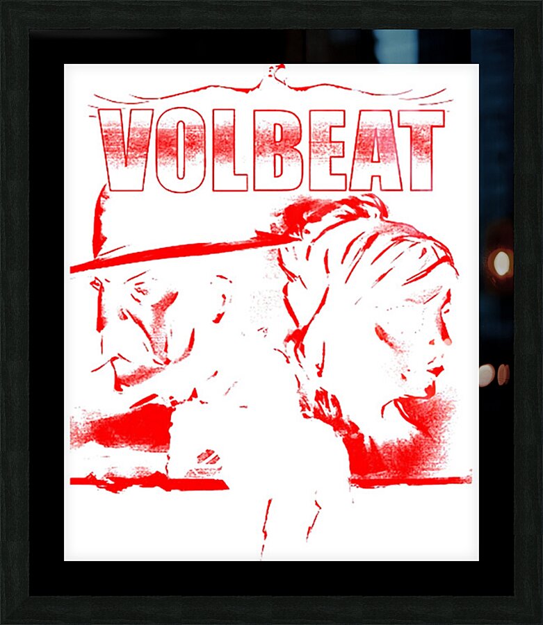 Volbeat 10 Picture Frame print