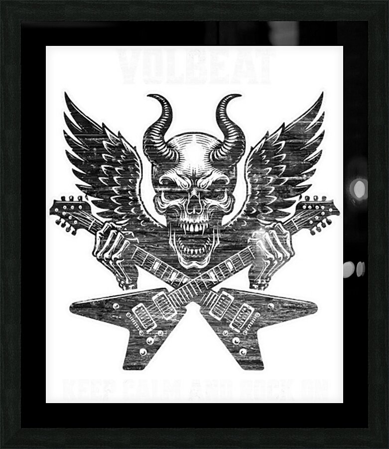 Volbeat 11 Picture Frame print