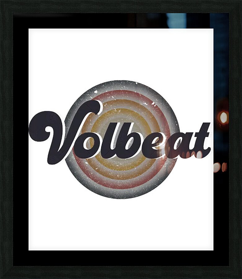 Volbeat 12 Picture Frame print