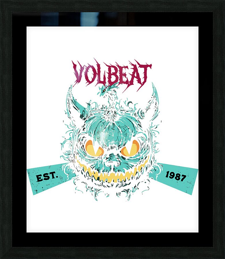 Volbeat 14 Picture Frame Printing