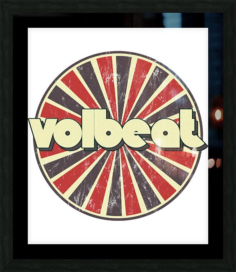 Volbeat 16 Picture Frame print