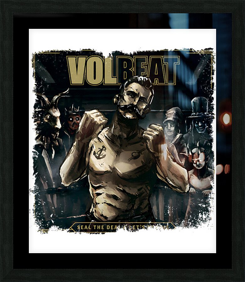 Volbeat 27 Picture Frame print