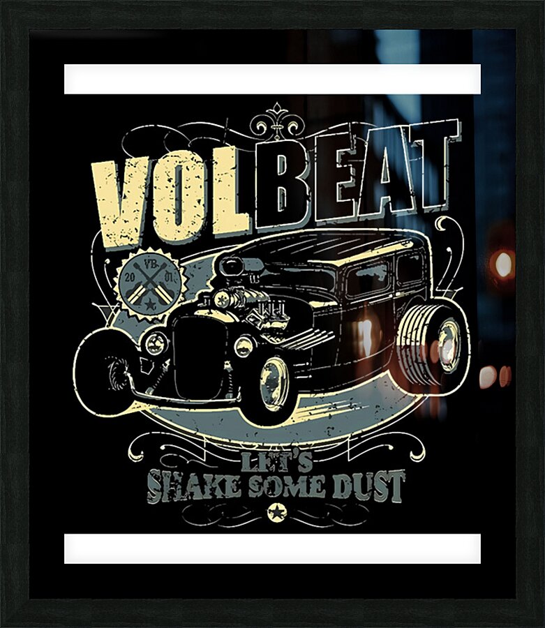 Volbeat 28 Picture Frame print
