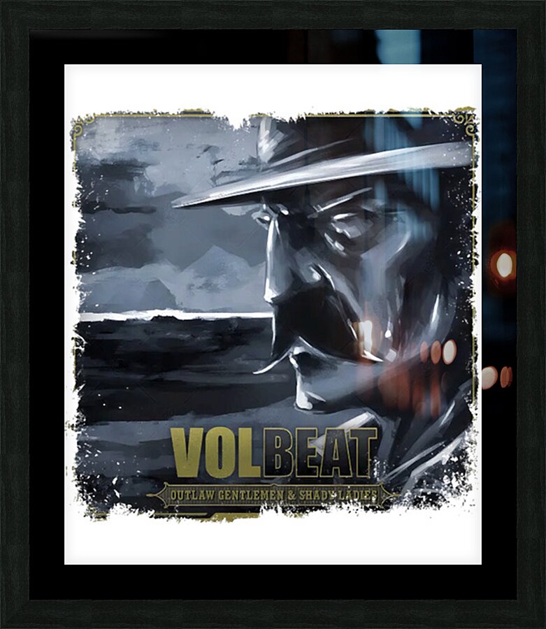 Volbeat 32 Picture Frame Printing