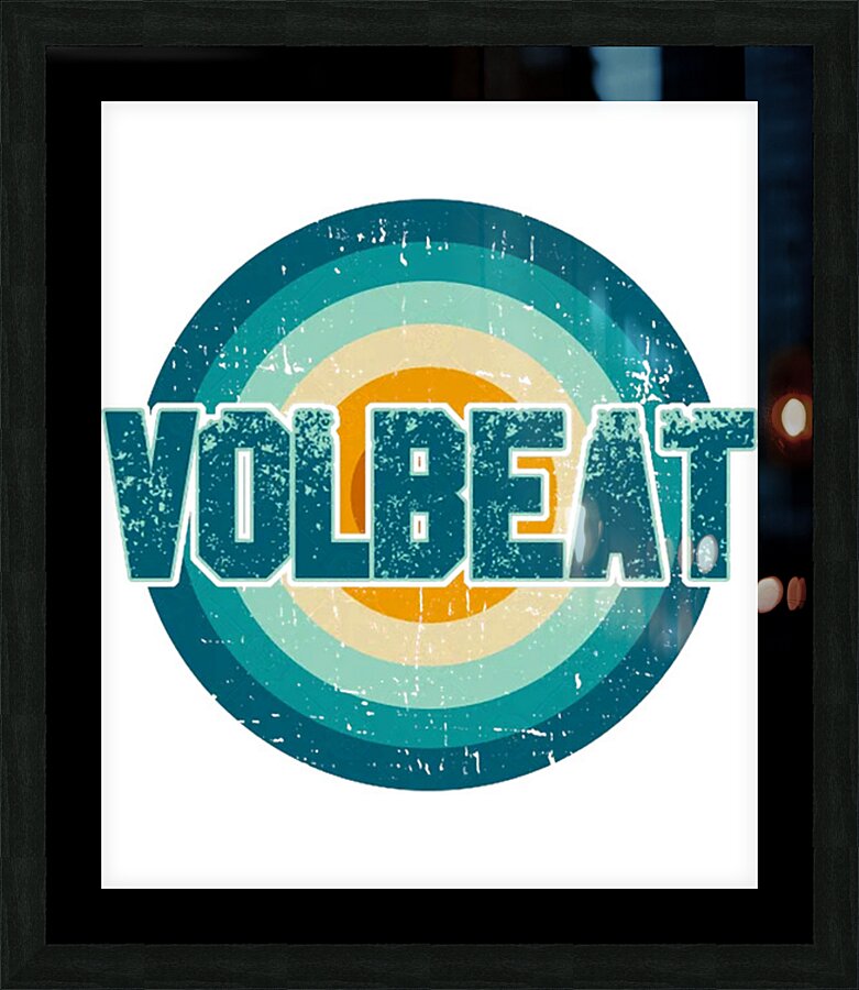 Volbeat 33 Picture Frame print