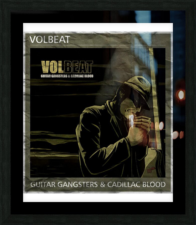 Volbeat 36 Picture Frame print