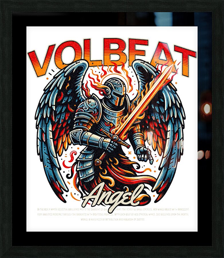 Volbeat 43 Picture Frame print