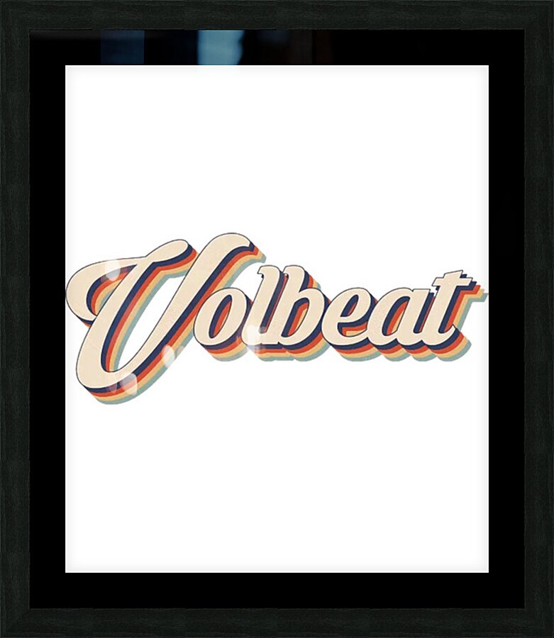 Volbeat 47 Picture Frame print