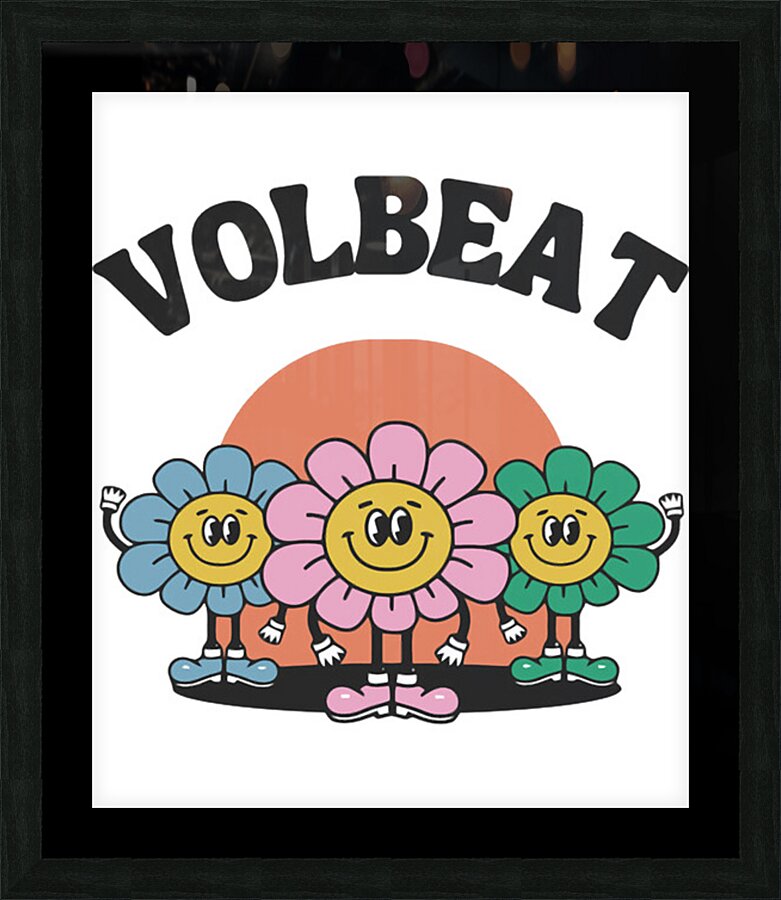 Volbeat 6 Picture Frame print