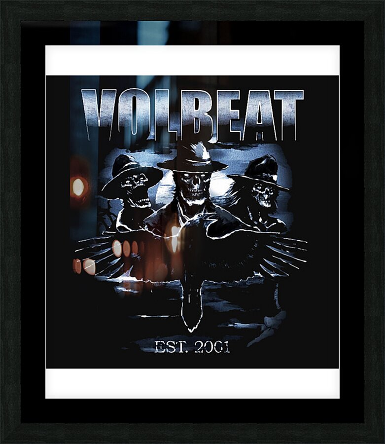 Volbeat 10 Picture Frame print