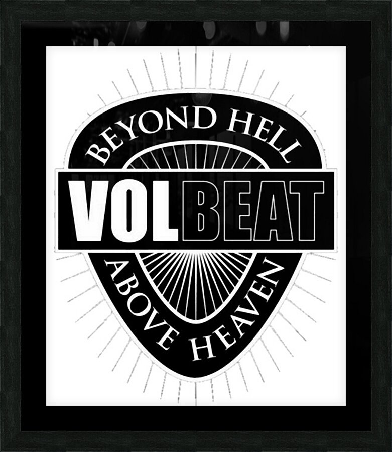Volbeat 19 Picture Frame print