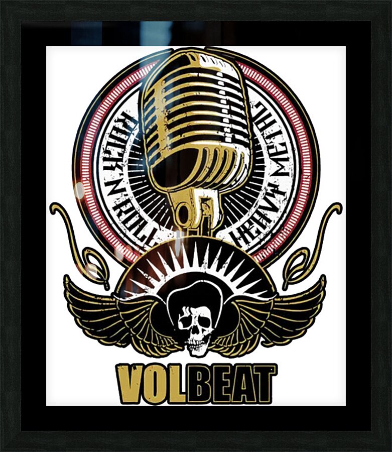 Volbeat 24 Picture Frame print