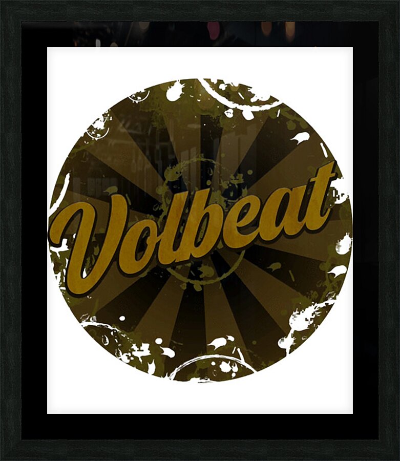Volbeat 27 Picture Frame print