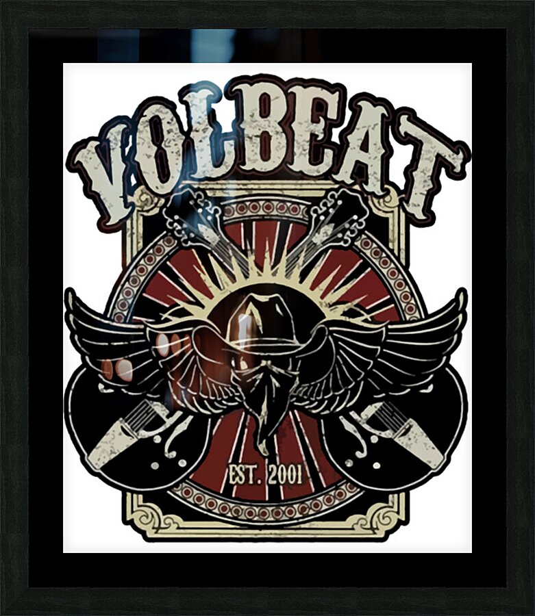 Volbeat 31 Picture Frame print