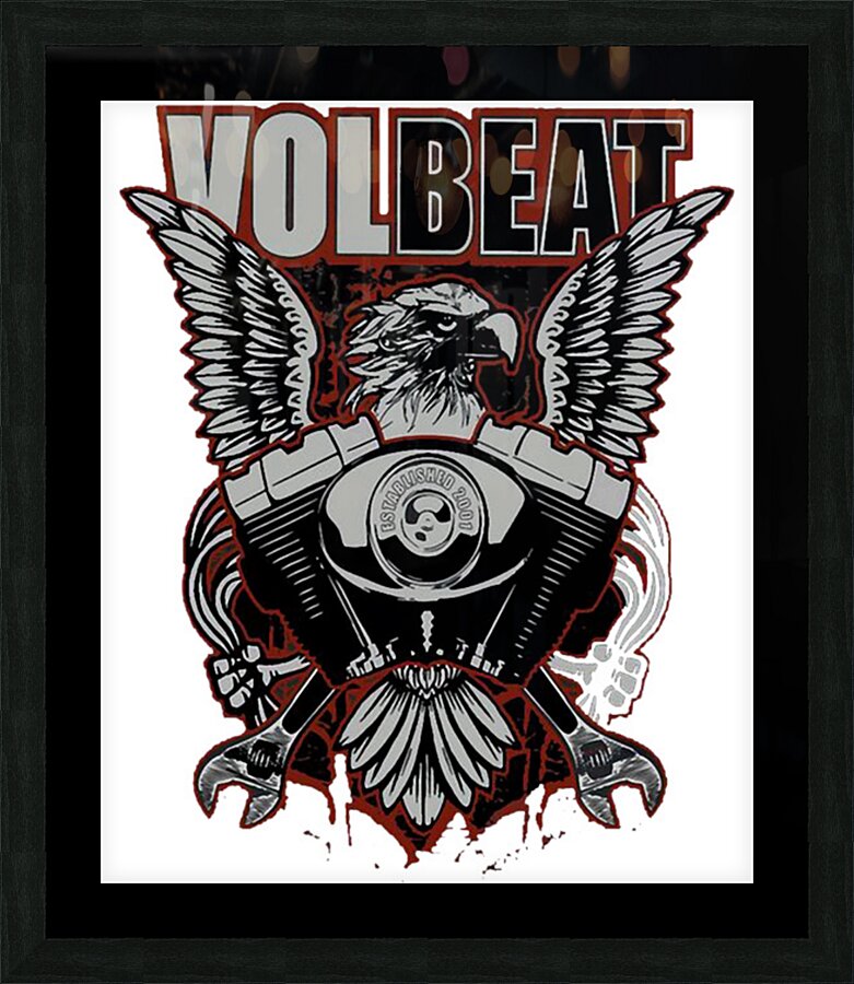 Volbeat 36 Picture Frame print