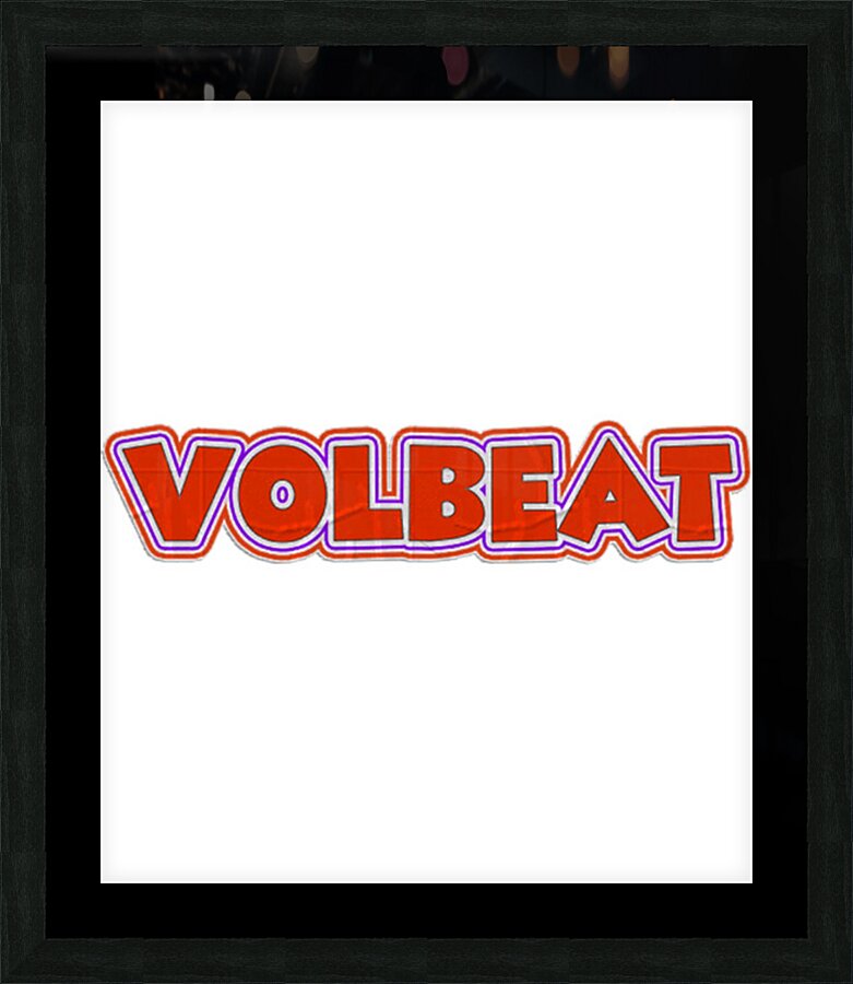 Volbeat 37 Picture Frame print