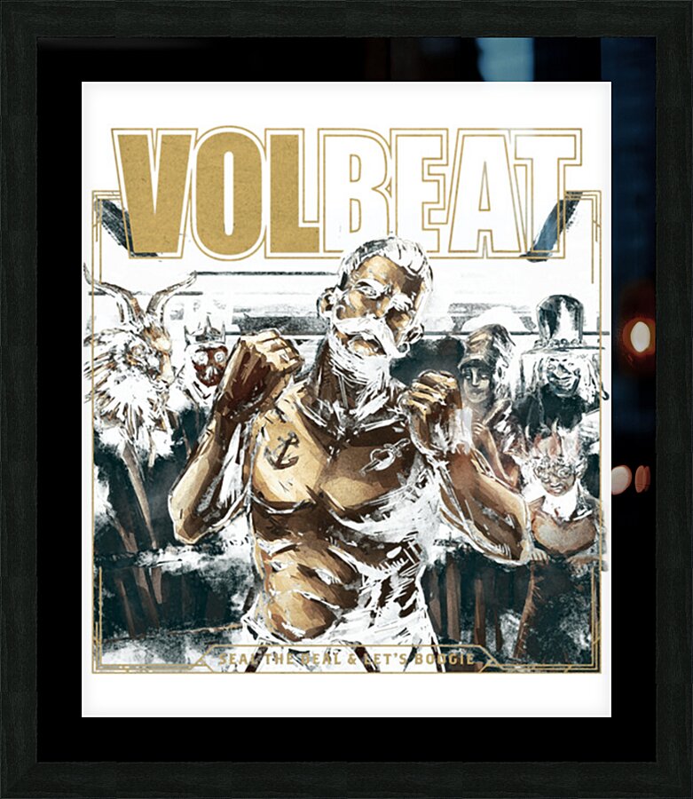 Volbeat 43 Picture Frame print