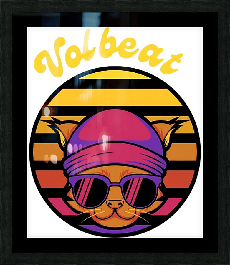 Volbeat 44 Picture Frame print