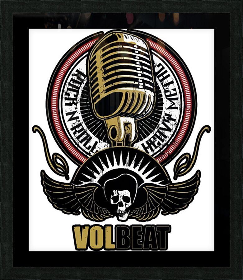 Volbeat 47 Picture Frame print