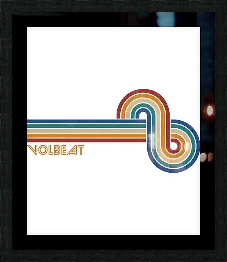 Volbeat 48 Picture Frame print