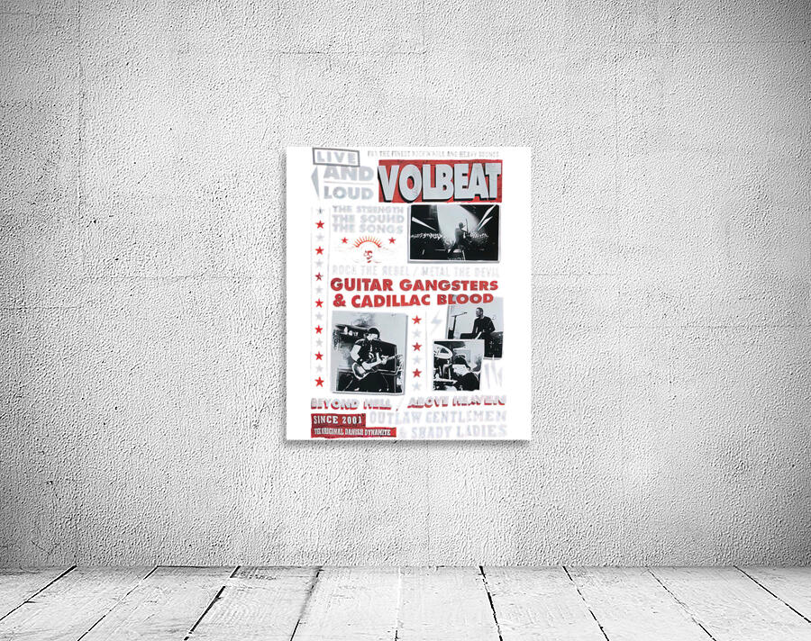 Volbeat 12 Wall Preview