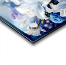 Blue Florals Acrylic print