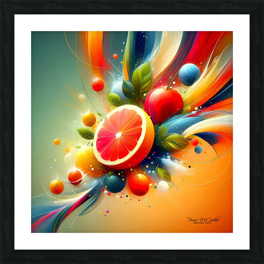 Fruitopia Picture Frame print