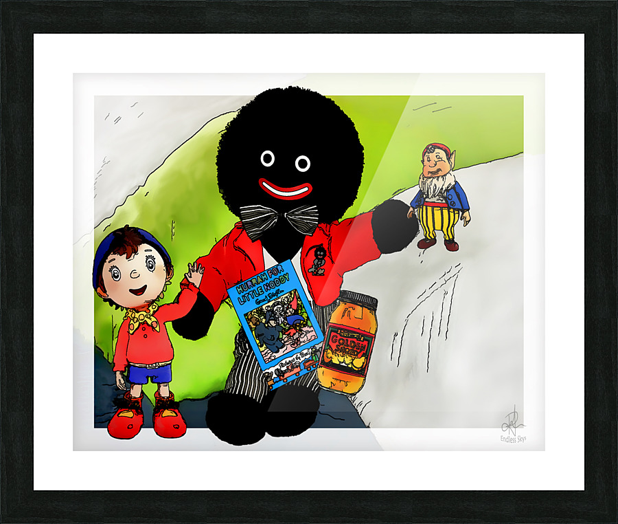 Golly Noddy and Big Ears Picture Frame print