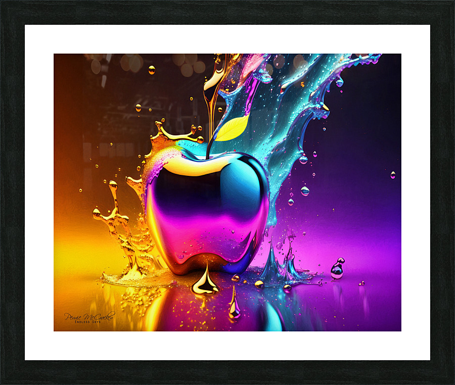 An Apple a Day Picture Frame print