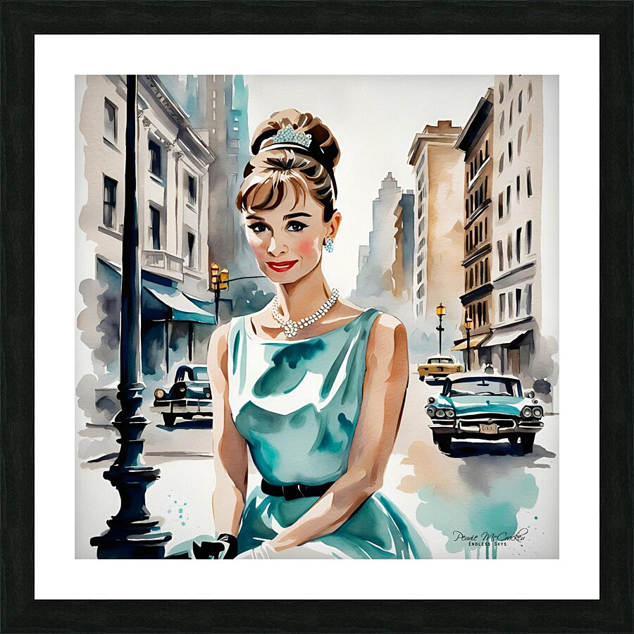 Breakfast At Tiffany s Picture Frame print